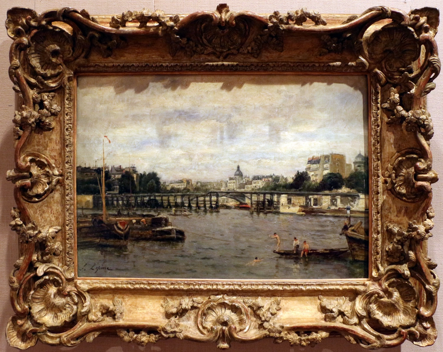 Il Pont de l'Estacade, Parigi 1